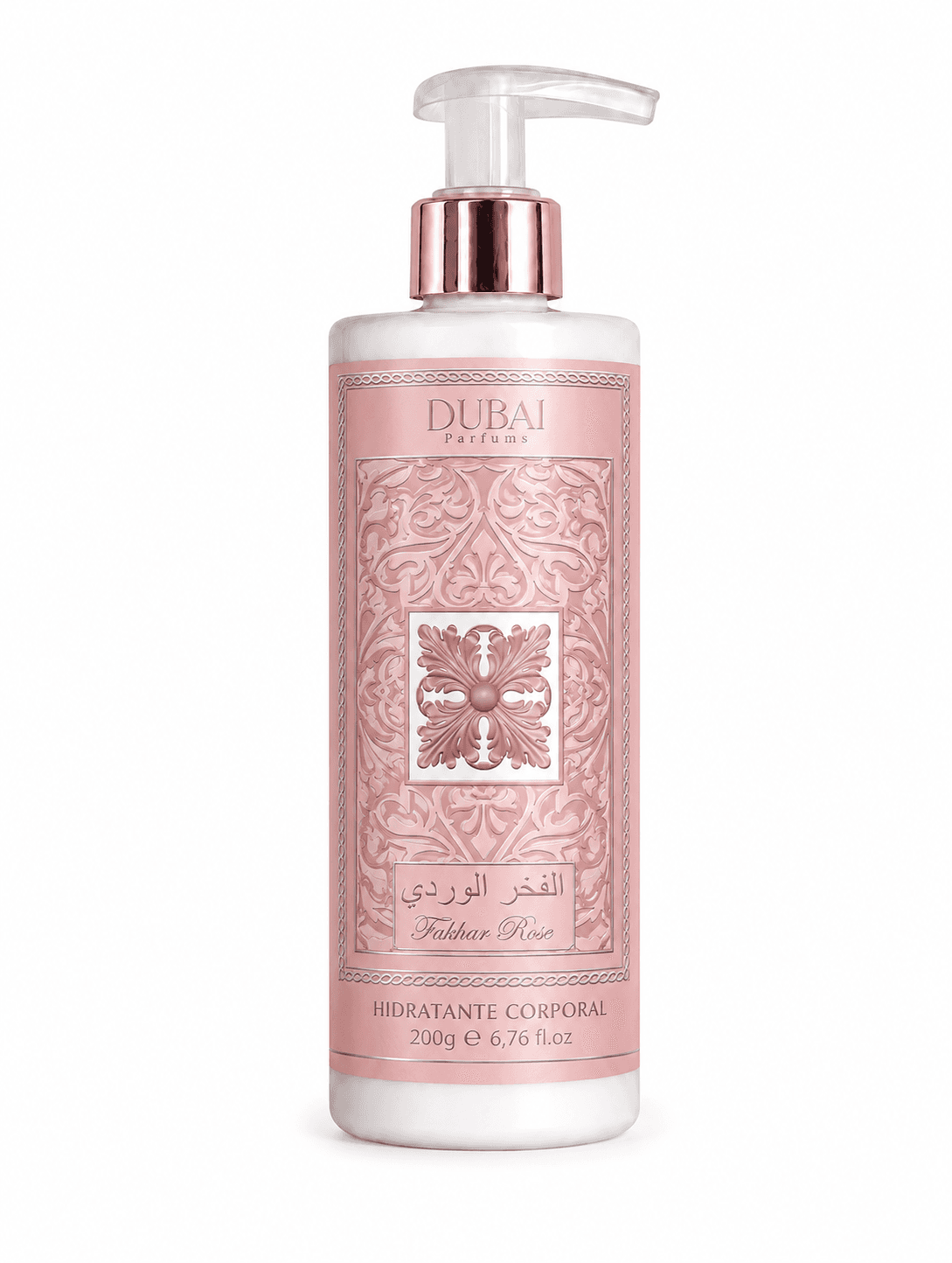Hidratante Fakhar Rosé 200ml Dubai Parfums - 1